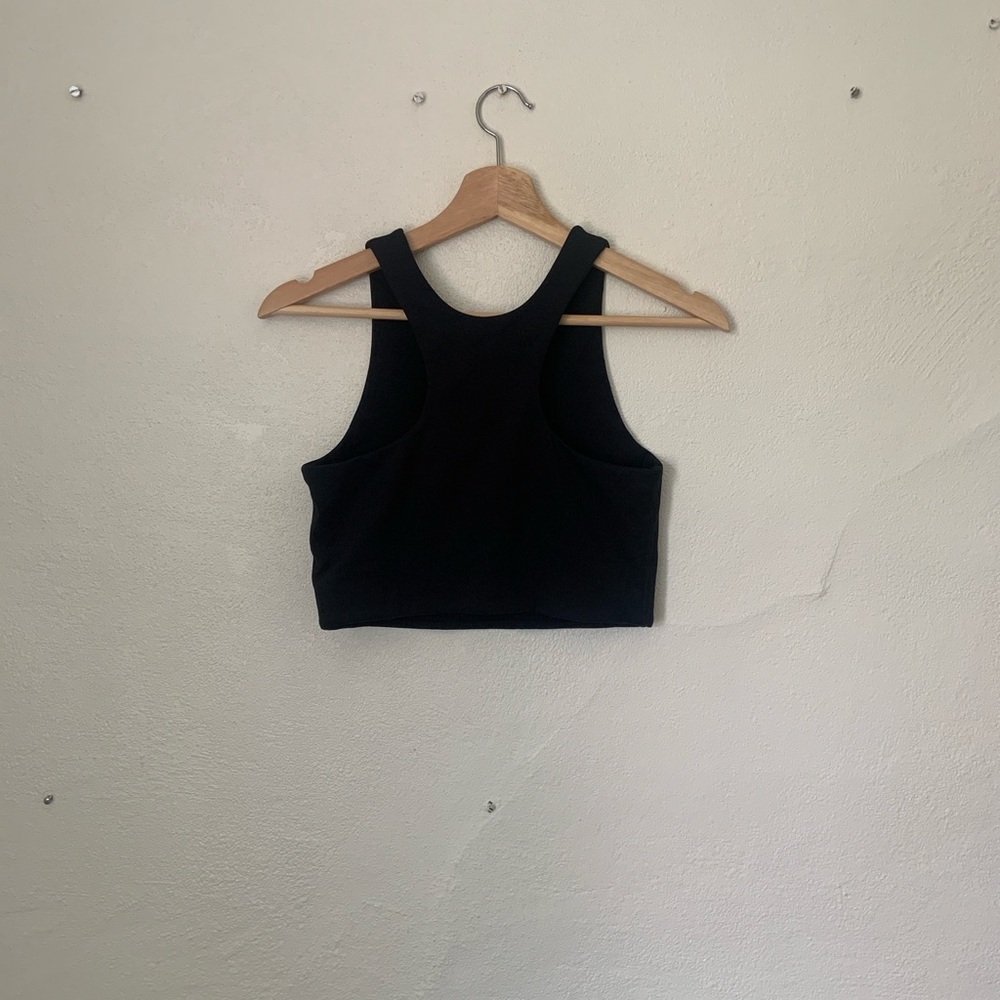 Girlfriend Collective Black Dylan Top Bra M